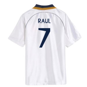 1998-2000 Real Madrid Reissue Home Shirt (Raul 7)