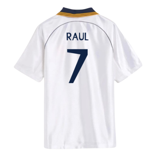 1998-2000 Real Madrid Reissue Home Shirt (Raul 7)