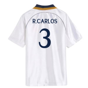 1998-2000 Real Madrid Reissue Home Shirt (R.Carlos 3)