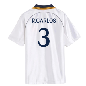 1998-2000 Real Madrid Reissue Home Shirt (R.Carlos 3)