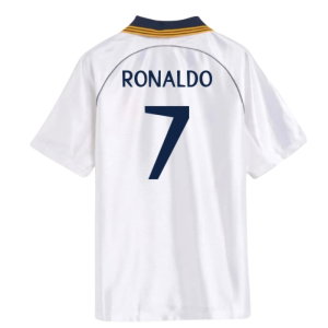 1998-2000 Real Madrid Reissue Home Shirt (Ronaldo 7)