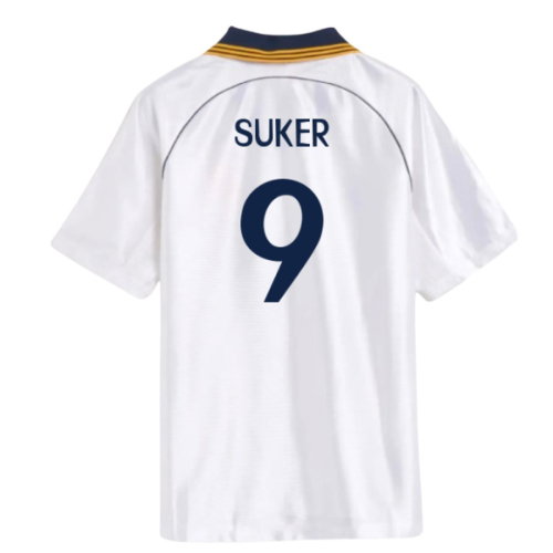 1998-2000 Real Madrid Reissue Home Shirt (Suker 9)