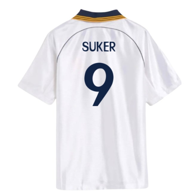 1998-2000 Real Madrid Reissue Home Shirt (Suker 9)