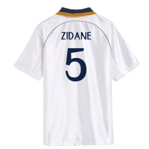 1998-2000 Real Madrid Reissue Home Shirt (Zidane 5)