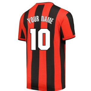 1998 AC Milan Archive T-shirt (Red-Black)