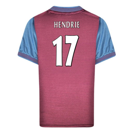 1998 Aston Villa Home Retro Shirt (Hendrie 17)