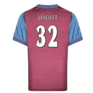 1998 Aston Villa Home Retro Shirt (Lescott 32)