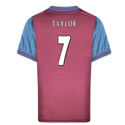 1998 Aston Villa Home Retro Shirt (Taylor 7)