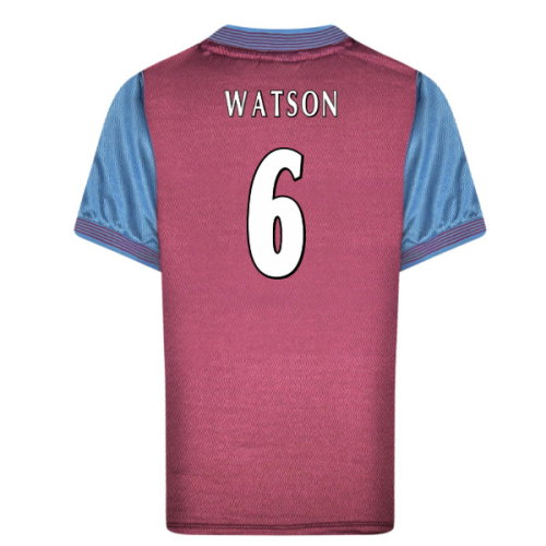 1998 Aston Villa Home Retro Shirt (Watson 6)
