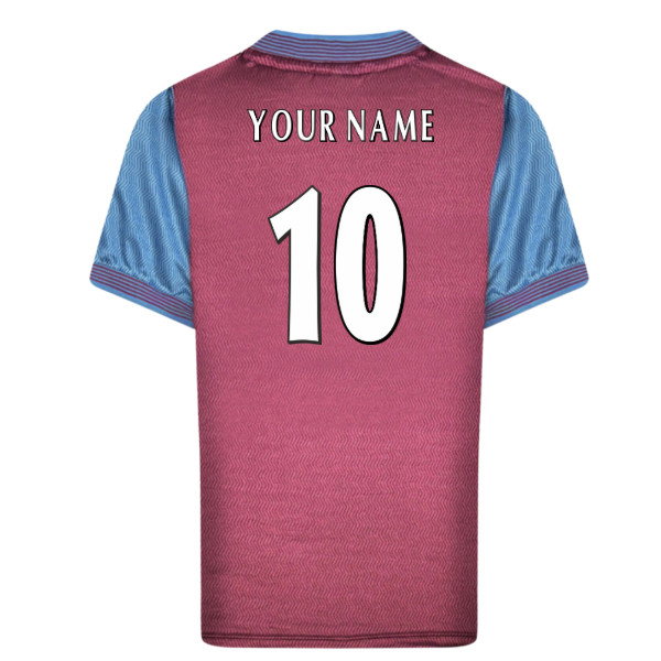 1998 Aston Villa Home Retro Shirt (Your Name)
