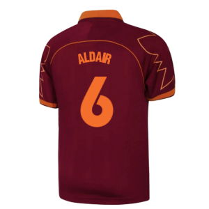 1999-2000 Roma Home Retro Football Shirt (Aldair 6)