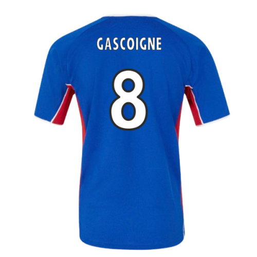 2001-2002 Rangers Retro Home Shirt (GASCOIGNE 8)