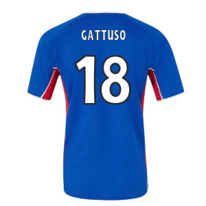 2001-2002 Rangers Retro Home Shirt (GATTUSO 18)