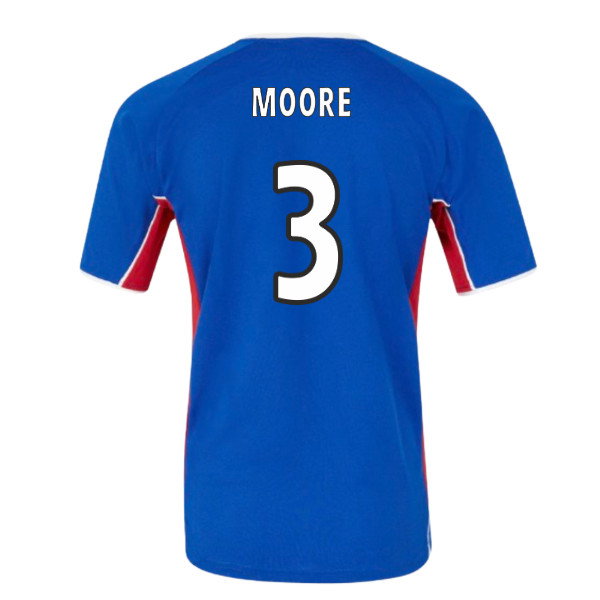 2001-2002 Rangers Retro Home Shirt (Moore 3)