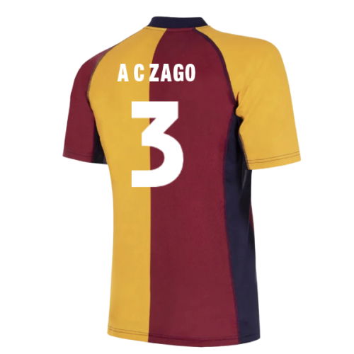 2001-2002 Roma European Retro Football Shirt (A C Zago 3)