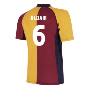 2001-2002 Roma European Retro Football Shirt (Aldair 6)