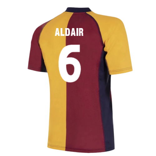 2001-2002 Roma European Retro Football Shirt (Aldair 6)