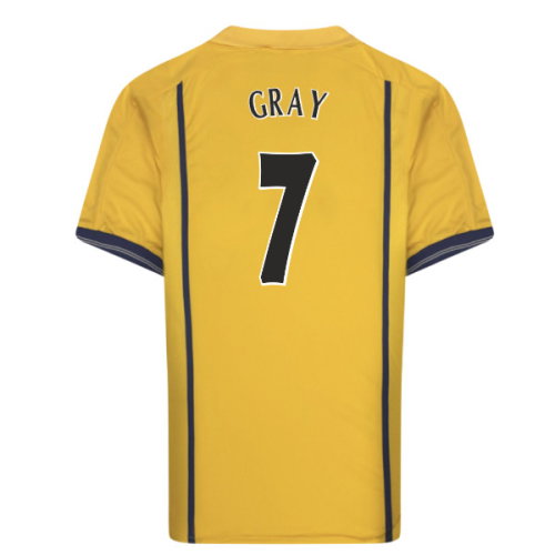 2001 Leeds United Away Retro Shirt (Gray 7)