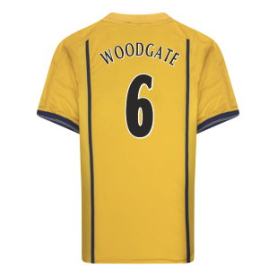 2001 Leeds United Away Retro Shirt (Woodgate 6)