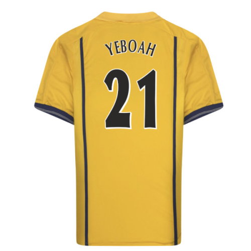 2001 Leeds United Away Retro Shirt (Yeboah 21)