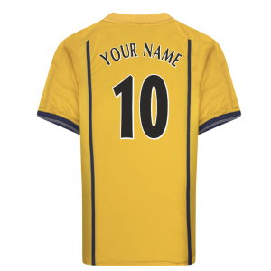 2001 Leeds United Away Retro Shirt (Your Name)