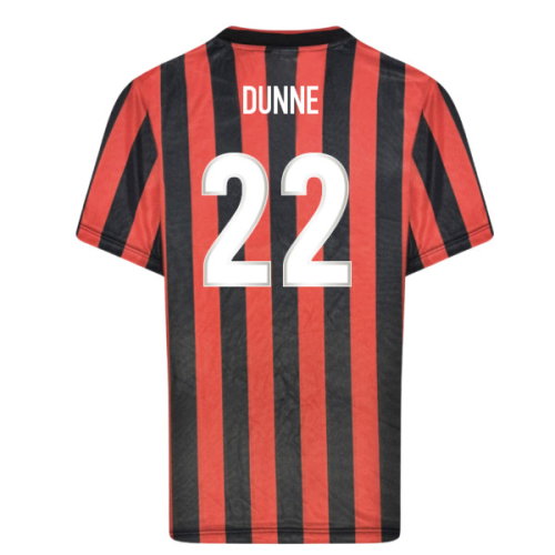 2001 Manchester City Away Retro Shirt (Dunne 22)