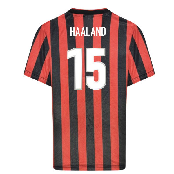 2001 Manchester City Away Retro Shirt (Haaland 15)