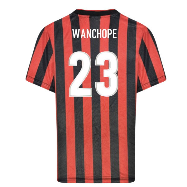 2001 Manchester City Away Retro Shirt (Wanchope 23)
