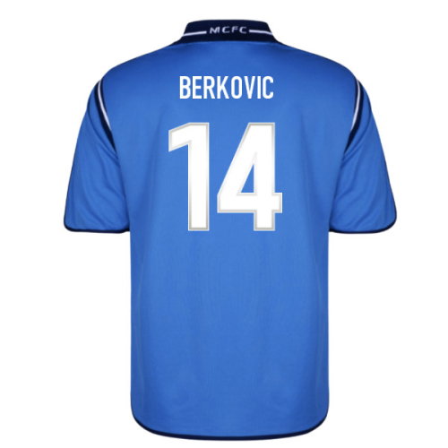 2001 Manchester City Home Retro Shirt (Berkovic 14)