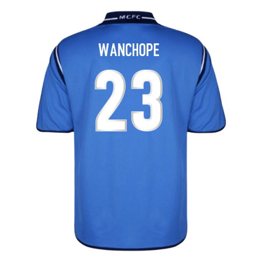 2001 Manchester City Home Retro Shirt (Wanchope 23)