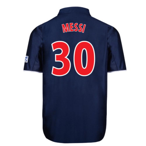 2001 PSG Paris Saint Germain Home Retro Shirt (MESSI 30)