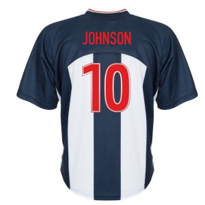 2001 WBA West Bromwich Albion Retro Home Shirt (Johnson 10)