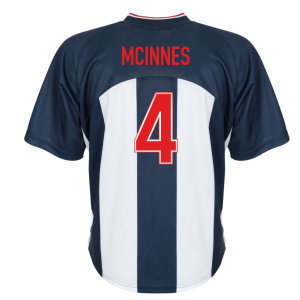 2001 WBA West Bromwich Albion Retro Home Shirt (McInnes 4)