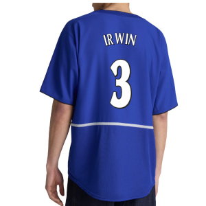 2002-2003 Manchester United Third Retro Shirt (Blue) (Irwin 3)