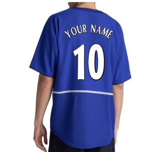 2002-2003 Manchester United Third Retro Shirt (Blue)