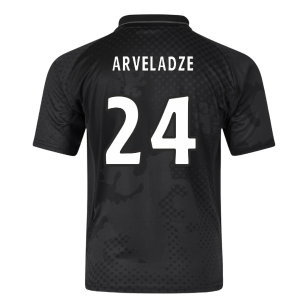 2002-2003 Rangers Retro Home Blackout Shirt (Arveladze 24)
