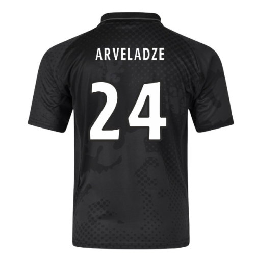 2002-2003 Rangers Retro Home Blackout Shirt (Arveladze 24)