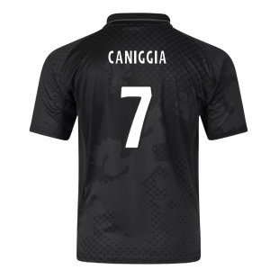 2002-2003 Rangers Retro Home Blackout Shirt (Caniggia 7)