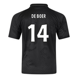 2002-2003 Rangers Retro Home Blackout Shirt (De Boer 14)