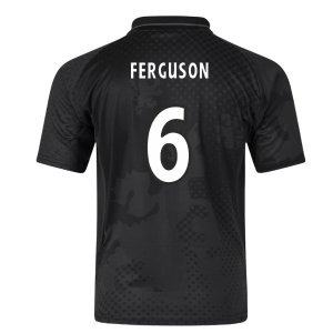 2002-2003 Rangers Retro Home Blackout Shirt (Ferguson 6)