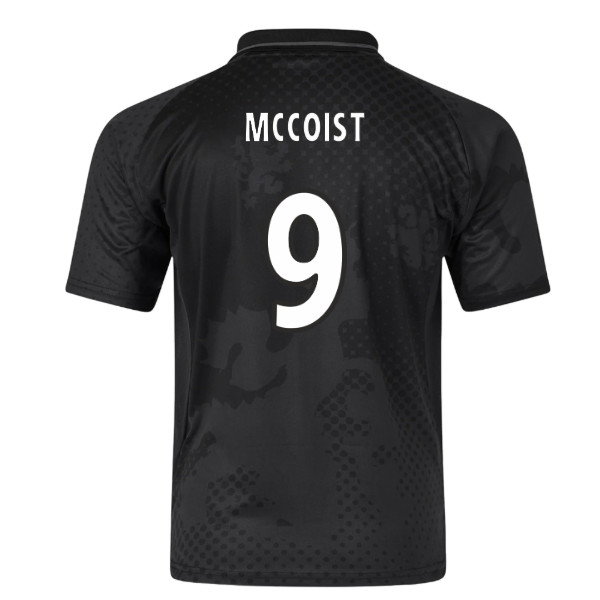 2002-2003 Rangers Retro Home Blackout Shirt (McCoist 9)
