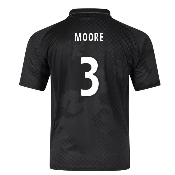 2002-2003 Rangers Retro Home Blackout Shirt (Moore 3)