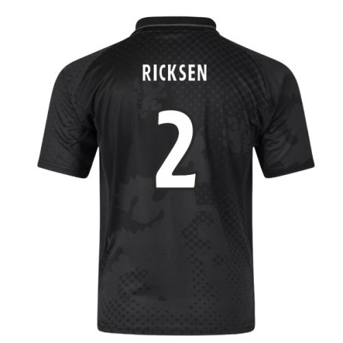 2002-2003 Rangers Retro Home Blackout Shirt (Ricksen 2)