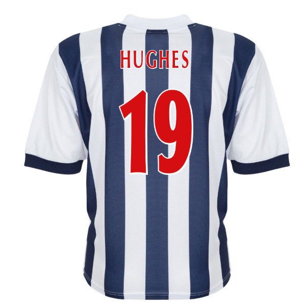 2002-2003 West Brom Retro Home Shirt (Hughes 19)