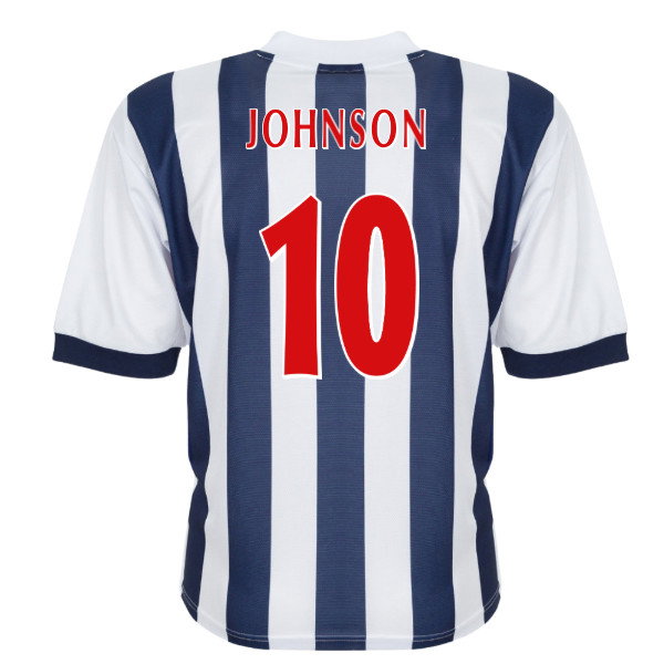 2002-2003 West Brom Retro Home Shirt (Johnson 10)