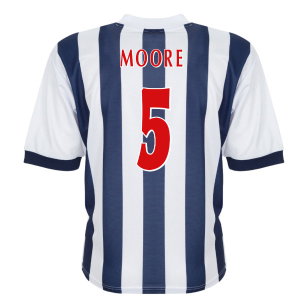 2002-2003 West Brom Retro Home Shirt (Moore 5)