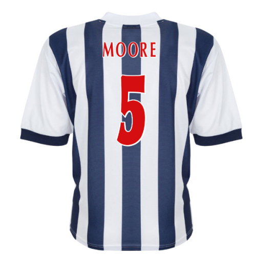 2002-2003 West Brom Retro Home Shirt (Moore 5)