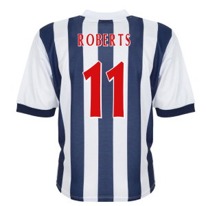 2002-2003 West Brom Retro Home Shirt (Roberts 11)