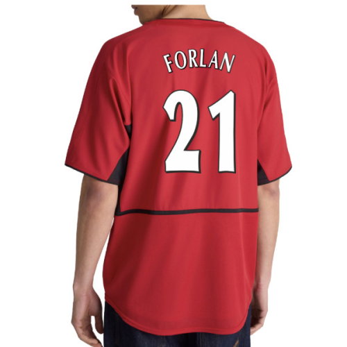 2002-2004 Manchester United Home Retro Shirt (Forlan 21)