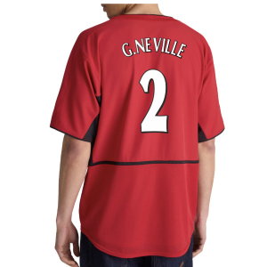 2002-2004 Manchester United Home Retro Shirt (G.Neville 2)